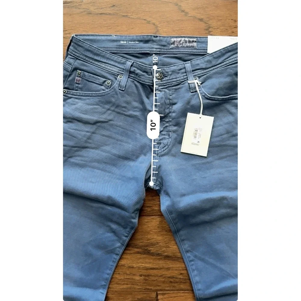 NWT AG Jeans Tellis Modern Slim 31x33 Cloud Soft Steel Blue 1783HYD